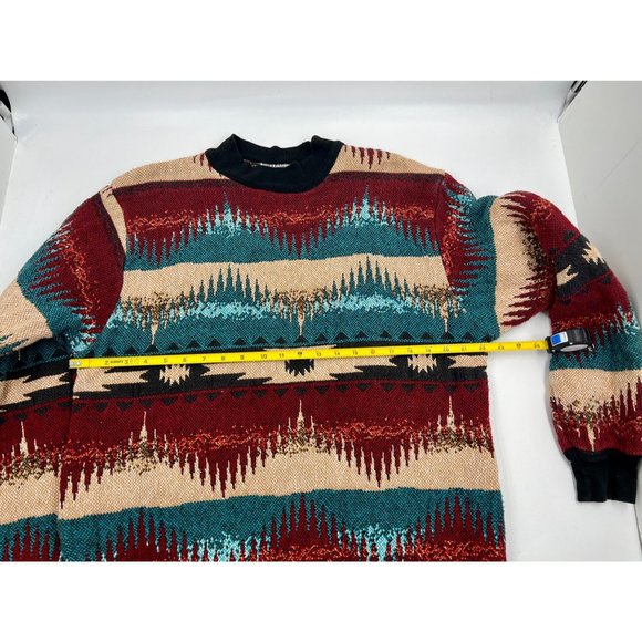 SUGAR STREET WEAVERS Aztec Southwestern Sweater- Yellowstone Ranch Fashion - Picture 6 of 10